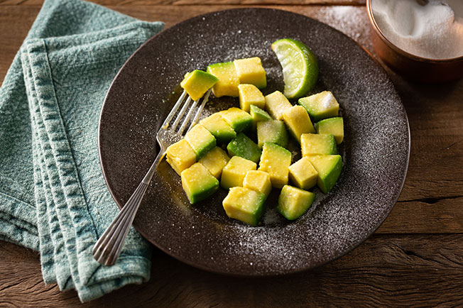 Abacate com lim&atilde;o e a&ccedil;&uacute;car - Panelinha
